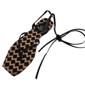 Brother Vellues Calf Hair Patterned San Sz 11 NEW